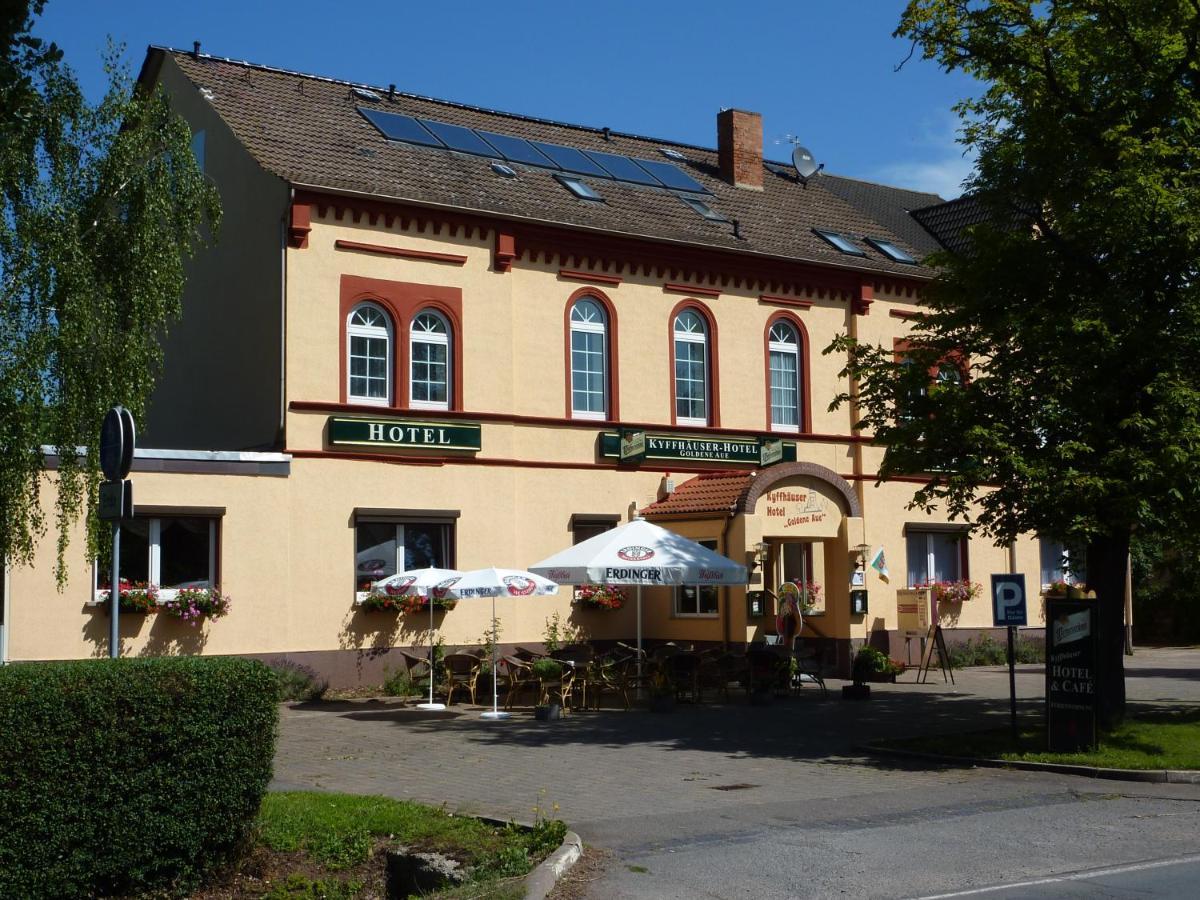 Kyffhäuserhotel Goldene Aue Wallhausen  Exterior foto